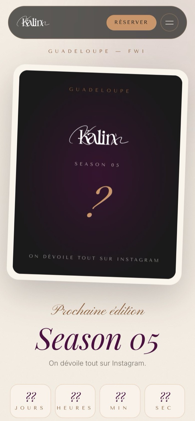 Site mobile Kalin'n